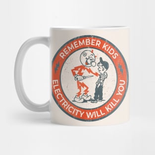 Vintage - Electricity Remember KIds Mug